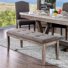 Load image into Gallery viewer, Bridgen Natural/Brown Bench