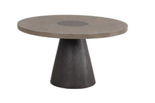 Load image into Gallery viewer, Broager 5 Pc Dining Table Set (Light Gray Caster Chairs)