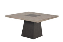Load image into Gallery viewer, Broager 5 Pc Dining Table Set (White Caster Chairs) Walnut