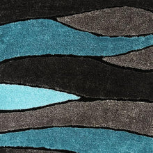 Load image into Gallery viewer, Winnipeg Gray/Blue 5&#39; X 8&#39; Area Rug