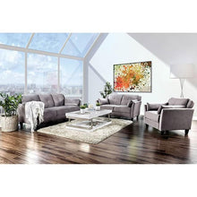 Load image into Gallery viewer, YSABEL Warm Gray Love Seat, Warm Gray (K/D)