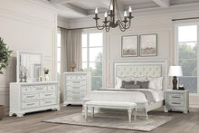 Load image into Gallery viewer, Stella Mia E.King &amp; Queen Bed White &amp; White
