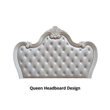 Load image into Gallery viewer, Ventresca 4 &amp; 5 Piece Queen Bedroom Set White &amp; Chrome