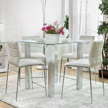 Load image into Gallery viewer, Richfield II Silver/Chrome Counter Ht. Table