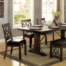 Load image into Gallery viewer, PAULINA Rustic Walnut Dining Table