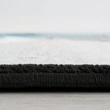 Load image into Gallery viewer, Niksar Turquoise 5&#39; X 7&#39; Area Rug