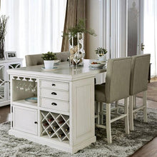 Load image into Gallery viewer, Sutton Antique White Counter Ht. Table