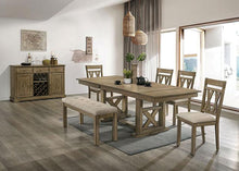 Load image into Gallery viewer, TEMPLEMORE Bench, Light Brown/Beige