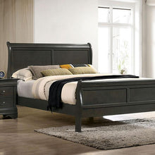 Load image into Gallery viewer, Louis Philippe E.King Bed Black, Cherry, &amp; Gray
