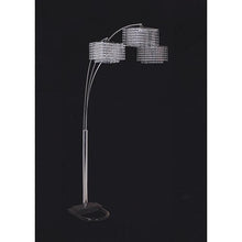Load image into Gallery viewer, TINA Arch Lamp, Hanging Crystal