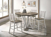 Load image into Gallery viewer, DAKOTA Counter Ht. Table, A. White/Ash Brown