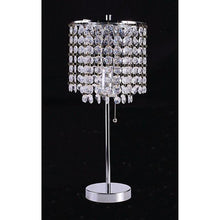 Load image into Gallery viewer, Perla Chrome Table Lamp