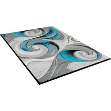 Load image into Gallery viewer, Niksar Turquoise 5&#39; X 7&#39; Area Rug
