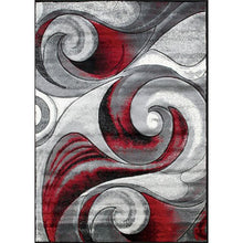 Load image into Gallery viewer, Niksar Red 5&#39; X 7&#39; Area Rug