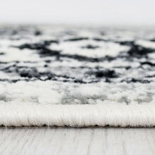 Load image into Gallery viewer, Serang Gray/Black 5&#39; X 7&#39; Area Rug