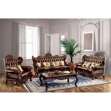 Load image into Gallery viewer, Jericho Brown/Dark Oak Sofa