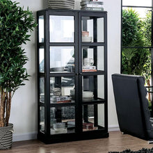 Load image into Gallery viewer, Vilas Black Curio Cabinet