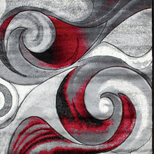 Load image into Gallery viewer, Niksar Red 5&#39; X 7&#39; Area Rug