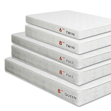 Load image into Gallery viewer, DAISY 8" Bunkie Board Combo Mattress, Full
