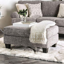Load image into Gallery viewer, Pierpont Gray Ottoman