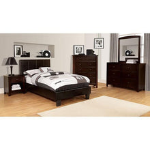 Load image into Gallery viewer, Winn Park Bed Espresso, Velvet, &amp; White