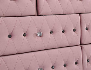 Zohar Bed Black & Pink