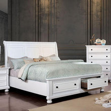 Load image into Gallery viewer, Castor Brown Cherry Queen, E.King, &amp; Cal.King Bed