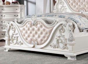 ESPARANZA Cal.King Bed, Brown Cherry