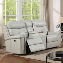 Load image into Gallery viewer, FLORINE Power Loveseat, Light Gray