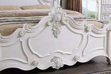 Load image into Gallery viewer, Francione E.King &amp; Queen Bed White &amp; Chrome