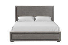 Load image into Gallery viewer, Crowthorne E.King &amp; Queen Bed Grey &amp; White