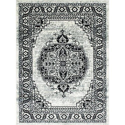 Serang Gray/Black 5' X 7' Area Rug