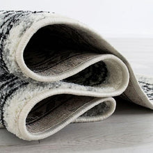 Load image into Gallery viewer, Serang Gray/Black 5&#39; X 7&#39; Area Rug
