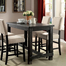 Load image into Gallery viewer, Sania III Antique Black 60&quot; Counter Ht. Table