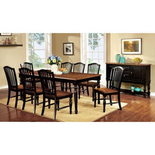 Load image into Gallery viewer, MAYVILLE Black/Antique Oak Side Chair (2/CTN)