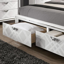 Load image into Gallery viewer, Emmeline 4 &amp; 5 Piece Queen Bedroom Set Gray &amp; White