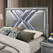 Load image into Gallery viewer, Emmeline 4 &amp; 5 Piece Queen Bedroom Set Gray &amp; White