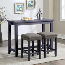 Load image into Gallery viewer, Caerleon 3 &amp; 4 Piece Counter Ht. Set Gray &amp; Blue