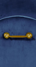 Load image into Gallery viewer, Owen Navy Velvet Bench