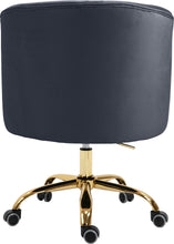 Load image into Gallery viewer, Arden Grey Velvet Office Chair