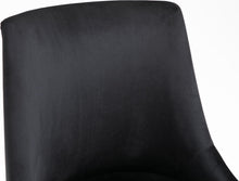 Load image into Gallery viewer, Karina Black Velvet Office Chair