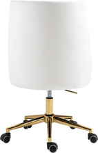 Load image into Gallery viewer, Karina Cream Velvet Office Chair