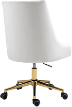 Load image into Gallery viewer, Karina Cream Velvet Office Chair