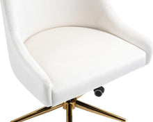 Load image into Gallery viewer, Karina Cream Velvet Office Chair