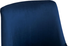 Load image into Gallery viewer, Karina Navy Velvet Office Chair