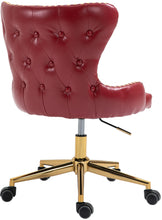 Load image into Gallery viewer, Hendrix Red Faux Leather Office Chair