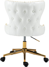 Load image into Gallery viewer, Hendrix White Faux Leather Office Chair