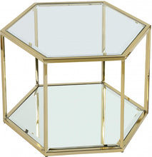 Load image into Gallery viewer, Sei Brushed Gold Coffee Table