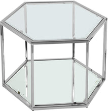 Load image into Gallery viewer, Sei Brushed Chrome Coffee Table
