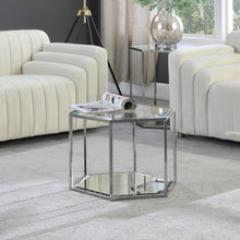 Load image into Gallery viewer, Sei Brushed Chrome Coffee Table